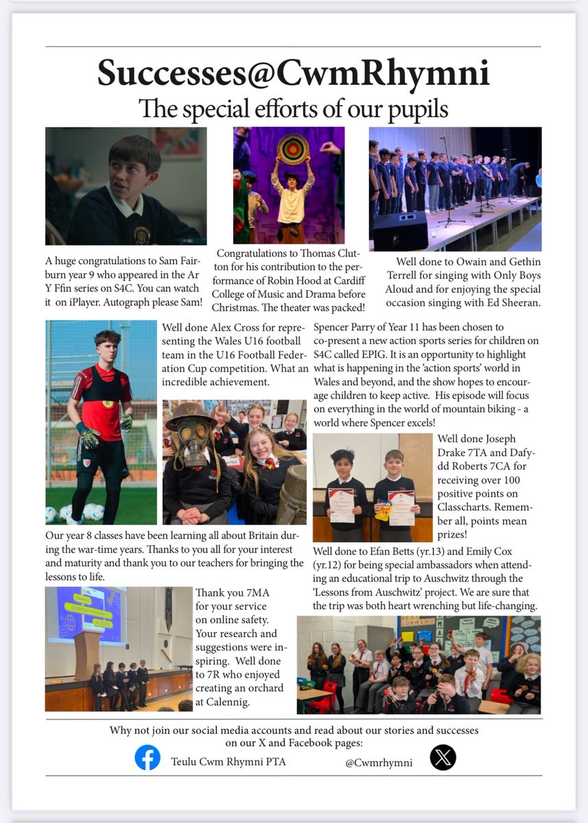 Haven’t read our magazine yet? 👀 What are you waiting for? 
It’s jam-packed with success stories, school activities and important dates. Come and take a peek.
