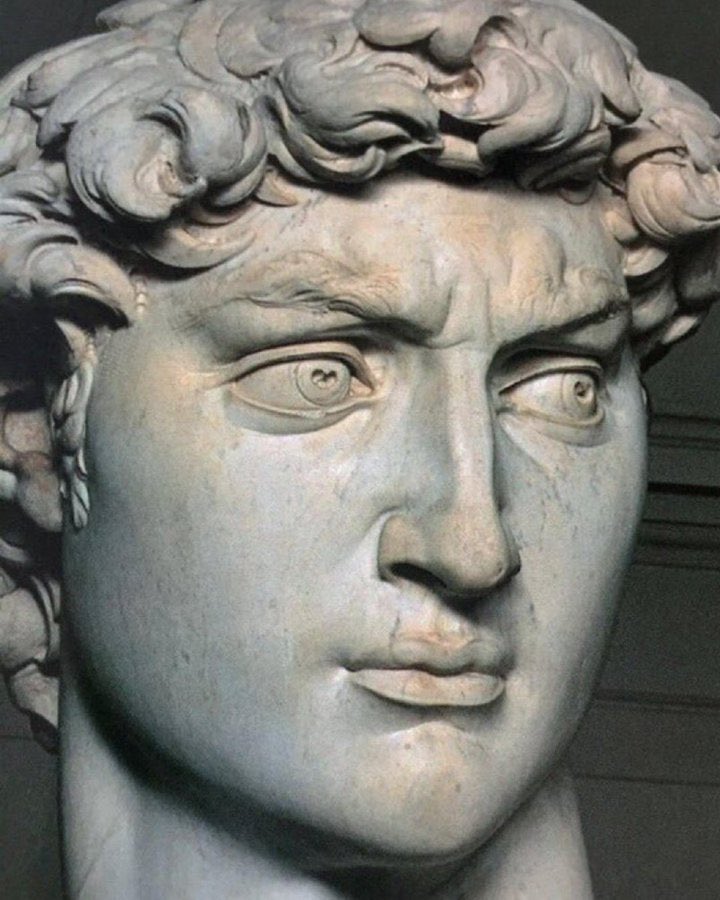 Arteymas_'s tweet photo. La penetrante mirada del David de Miguel Ángel https://t.co/7IqpI6WBYu
