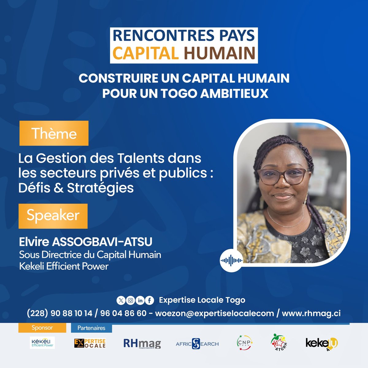 Titulaire d’un DESS en droit des affaires et d’une Maîtrise en Administration internationale,  Elvire Assogbavi-Atsu cumule plus d’une quinzaine d'années d’expérience en  cabinet et en entreprise en qualité de juriste et de gestionnaire des Ressources Humaines.

#ExpertiseLocale