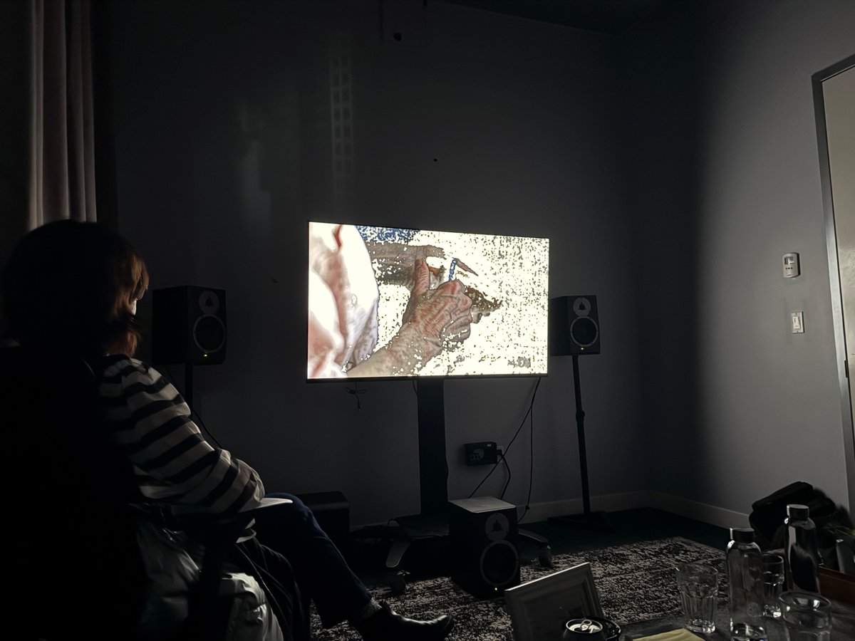 Doing color grading today for our upcoming short film “Quitter”. Working out of Skyline Finishing with our friend Stuart on a Resolve system