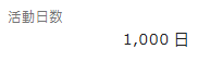 Ci-en開設から１０００日らしいです