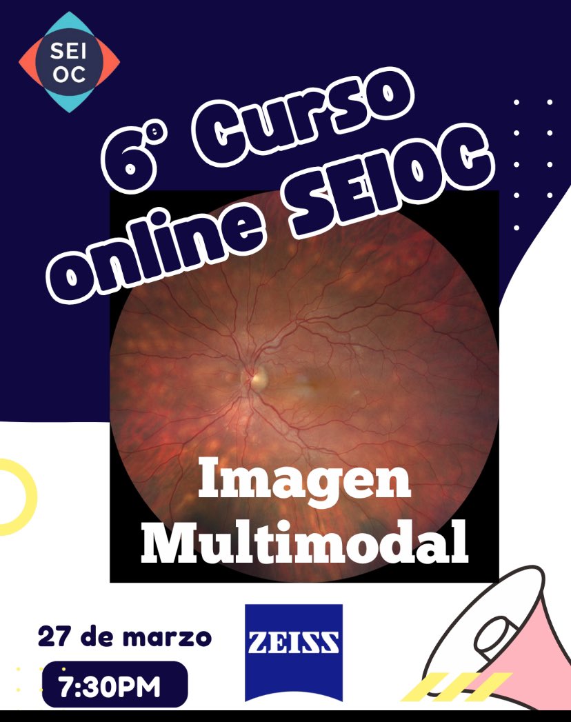SEIO_uveitis's tweet image. 6º Curso online; esta vez sobre Imagen multimodal!!!👇🏻👇🏻👇🏻👇🏻
eira.meetingpharma.com/courses/2703_u…