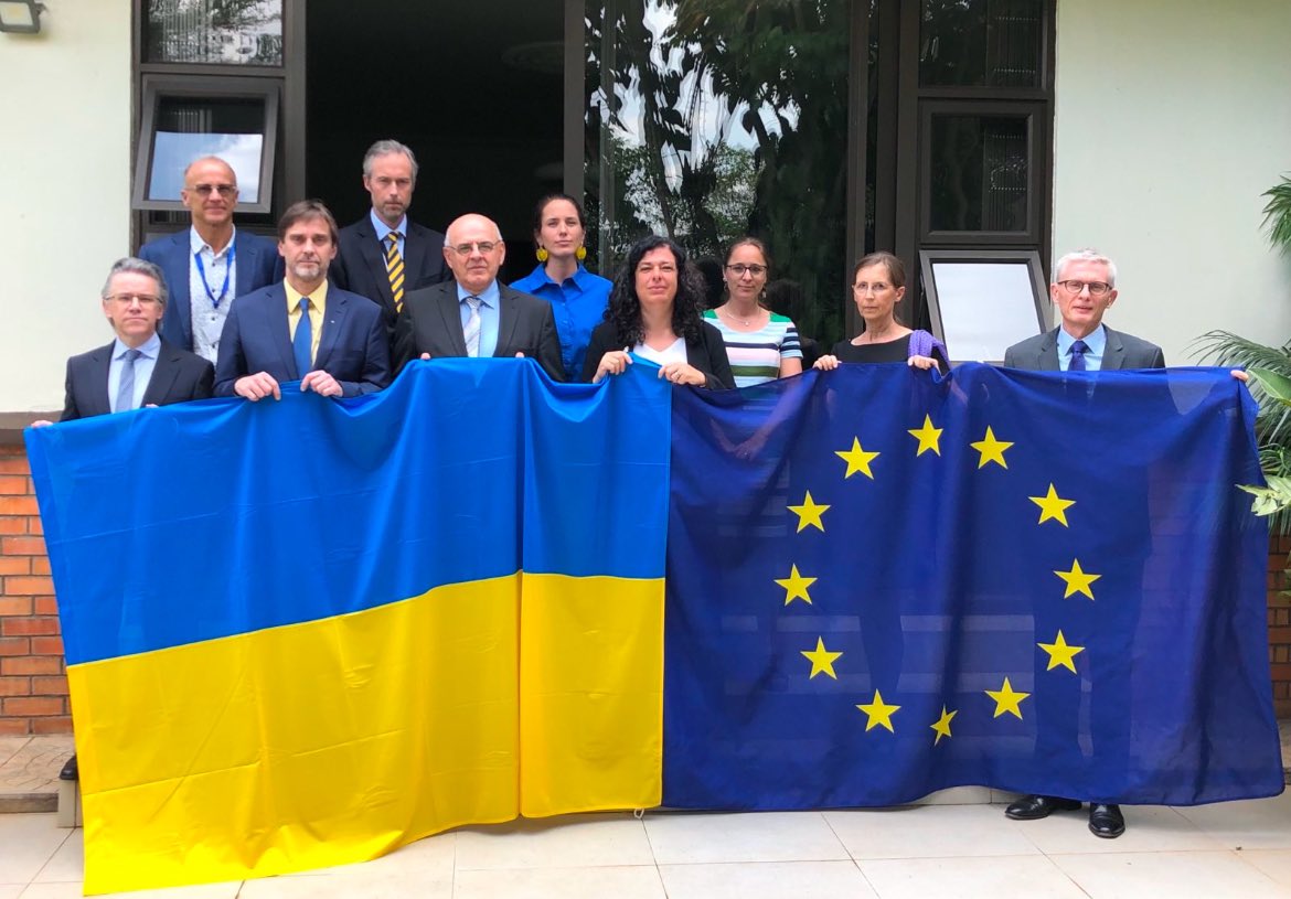 Three years since Russia launched its full scale invasion of Ukraine. Unprovoked and against the principles of #UnitedNations 
Not only on this day, we stand with our Ukrainian friends as fellow Europeans. We will continue to resolutely support #Ukraine for as long as it takes