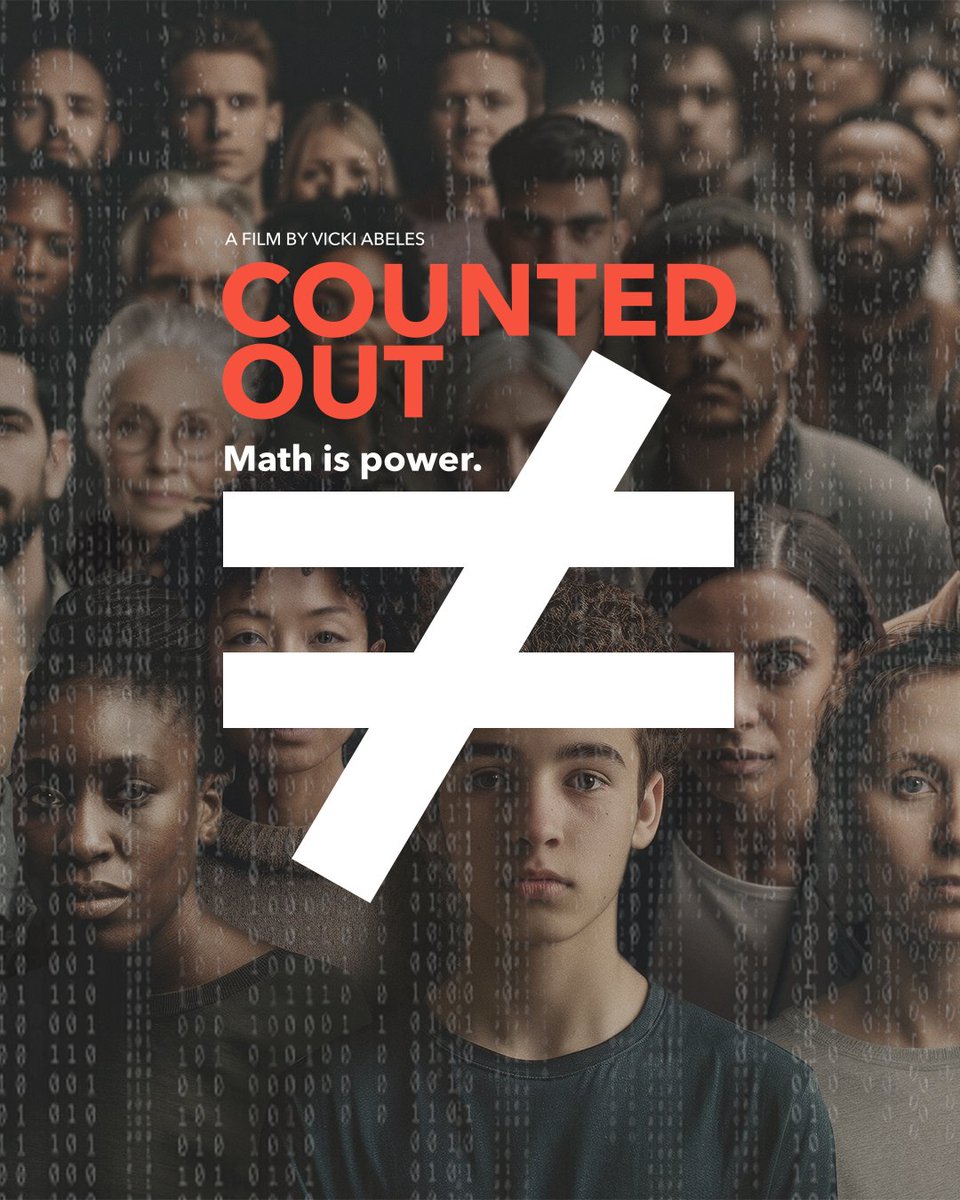 UCTM_math's tweet image. 📢 Math Shapes Our World—Whether We See It or Not 🎥🔢

Don’t miss this FREE screening! Come see how math is shaping our world—and how we can take back the numbers.

📅 March 14th, 2024
📍Link to register in our Bio

#CountedOut #MathMatters #SeeTheNumbers #FreeScreening 🎬
