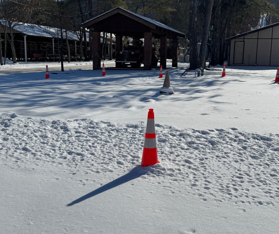 knoebels's tweet photo. Time for a #maintenance update! The downdraft will be moving across the park near Fandango, and Power Surge will be taking over this location! https://t.co/c39YJjK5q5
