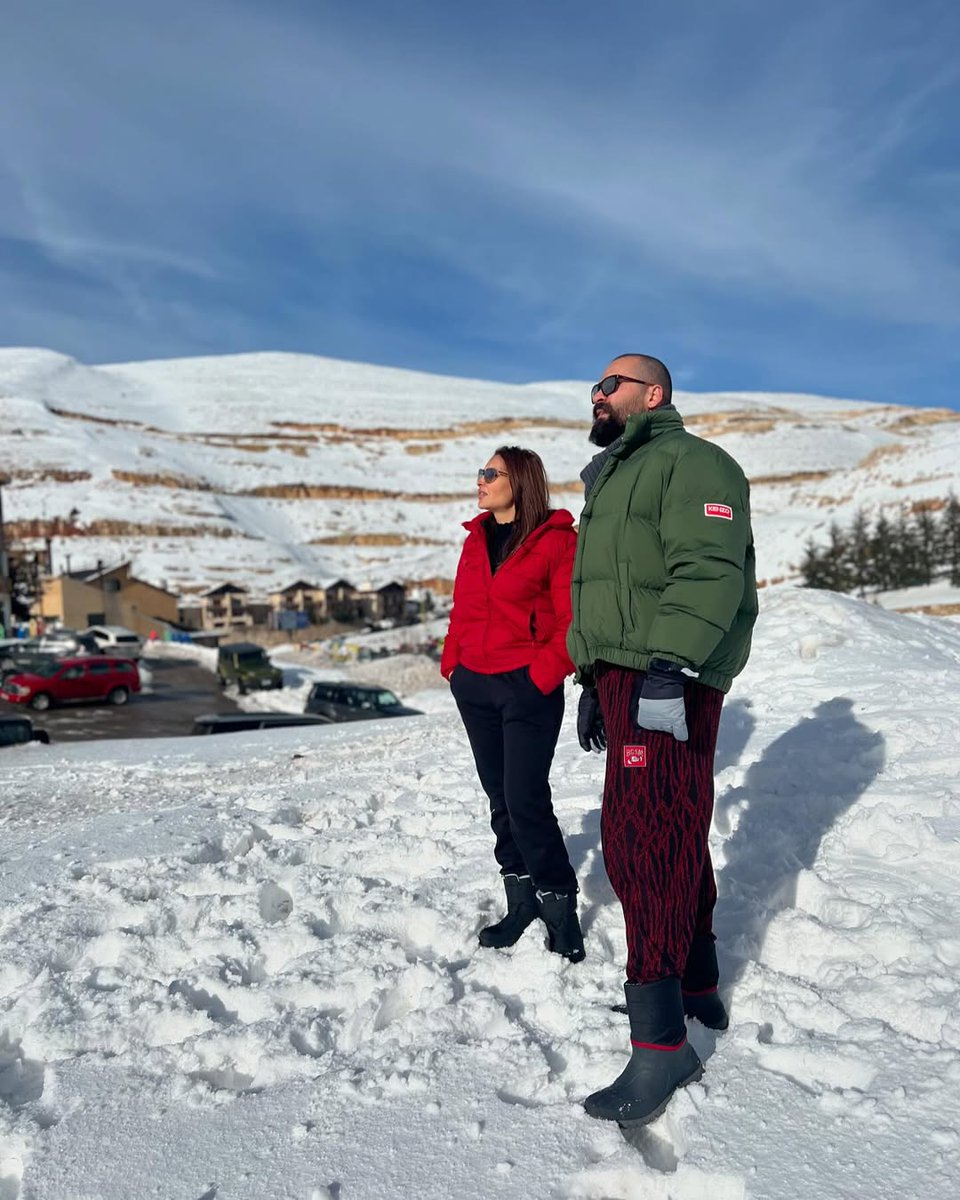 #True #love #INFINITE #forever  #coupl #مهيار_خضور #قمر_خلف #sky #ice #mountain #Lebanon #Syria  #family