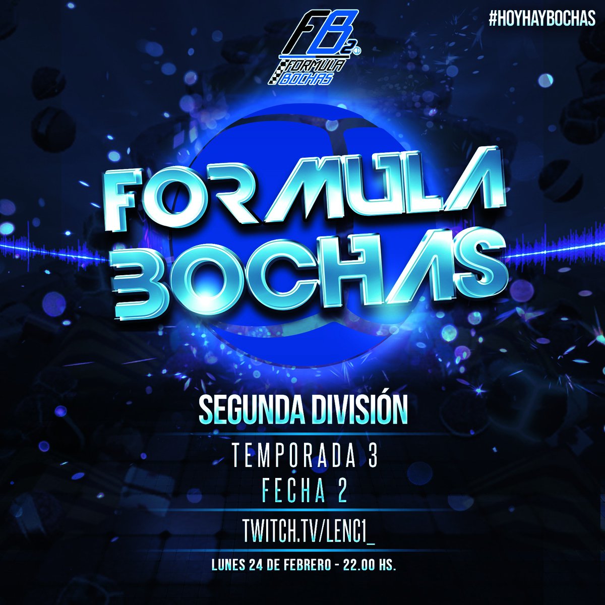 🚨 SEGUNDA JORNADA DE FÓRMULA BOCHAS 🚨