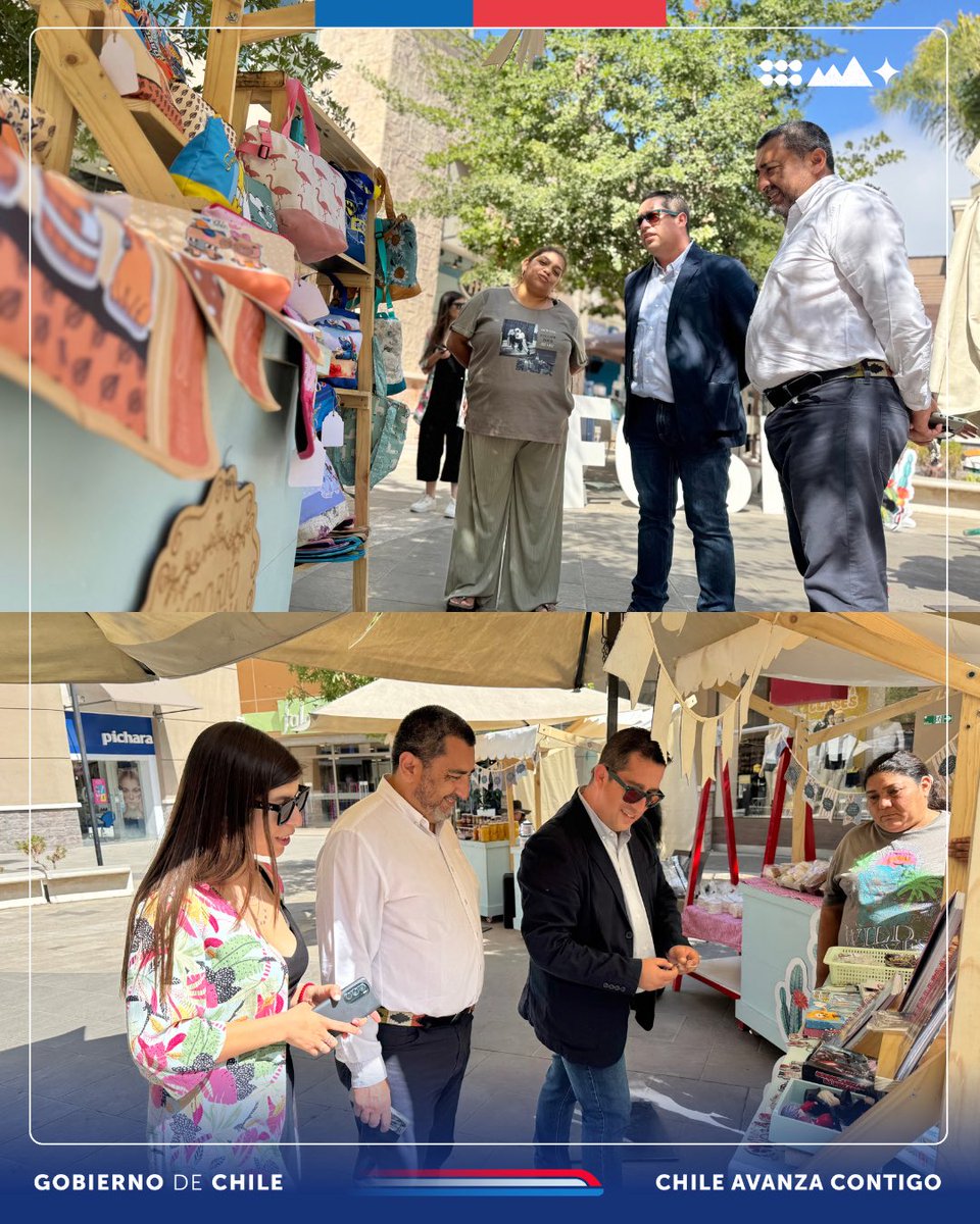 FOSISCoquimbo's tweet photo. ✅Te invitamos a visitar la #ExpoFOSIS, hasta el jueves 27 de febrero en el patio del Mall Open Plaza #Ovalle. Encontrarás gran variedad de productos fabricados por las emprendedoras de la agrupación Emporio Arte- Sana.

¡Apoyemos el emprendimiento regional!

#chileavanzacontigo https://t.co/nrtUgZwcny