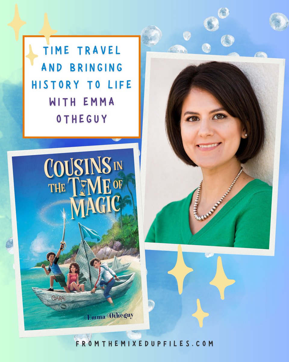 The Mixed-Up Files (@mixedupfiles) on Twitter photo 📣Author interview with <a href="/EmmaOtheguy/">Emma Otheguy</a>!
Learn how she brings history to readers through a kid's perspective, tackles tough historical topics, and shares the foundation for the holiday of Cinco de Mayo on the blog!
#middlegrade #MG #authorinterview #BookTwitter 📣Author interview with <a href="/EmmaOtheguy/">Emma Otheguy</a>!
Learn how she brings history to readers through a kid's perspective, tackles tough historical topics, and shares the foundation for the holiday of Cinco de Mayo on the blog!
#middlegrade #MG #authorinterview #BookTwitter