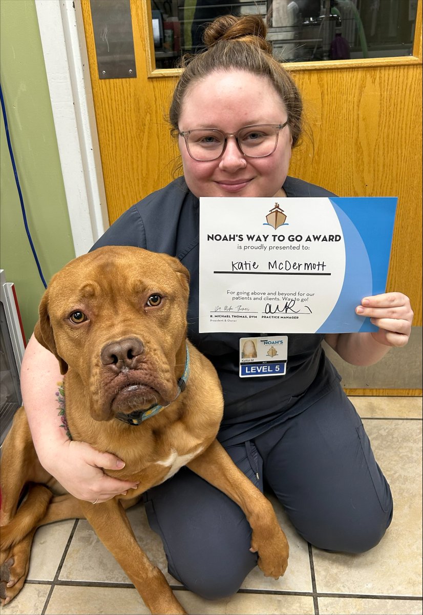 We want to congratulate Ali &amp; Katie for being nominated for this month's "Noah’s Way to Go" award! This award is given to employees who have gone above and beyond for our patients and clients, and is our small way of saying thank you.

Congratulations, Ali &amp; Katie!!! 🥳 🎊 👏