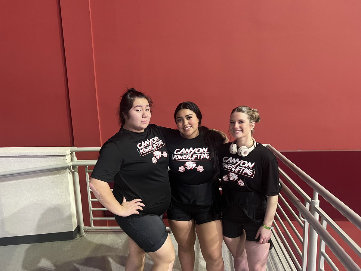 Canyon High School Powerlifting (@canyonpowerchs) on Twitter photo Our equipped regional qualifiers are ready to lift! Bars are loaded at 1:00. <a href="/CoachSteeleM/">Mark Steele</a> <a href="/CoachK_Steele/">Kara Steele</a> <a href="/CanyonHS_ABC/">CHS Athletic Booster Club</a> <a href="/AthleticsCanyon/">CanyonCougarAthletics</a> Our equipped regional qualifiers are ready to lift! Bars are loaded at 1:00. <a href="/CoachSteeleM/">Mark Steele</a> <a href="/CoachK_Steele/">Kara Steele</a> <a href="/CanyonHS_ABC/">CHS Athletic Booster Club</a> <a href="/AthleticsCanyon/">CanyonCougarAthletics</a>