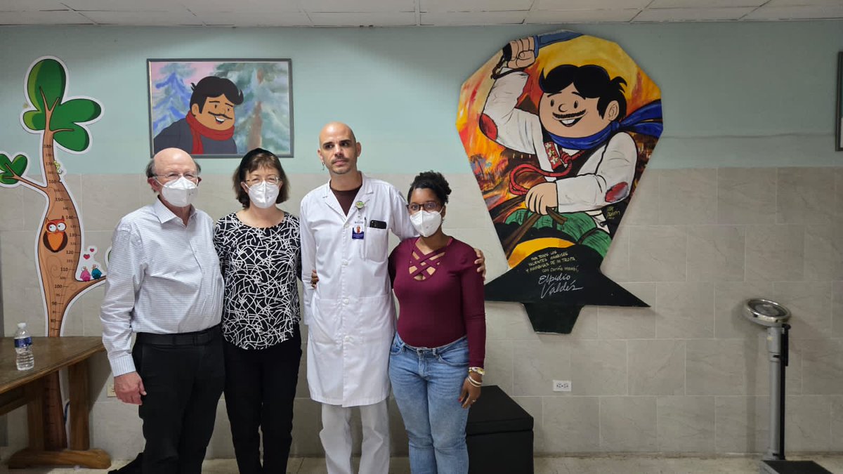 The rain did not stop our friends of Hatuey Project, from arriving at Juan Manuel Marquez Hospital with a new medical donation for the treatment of pediatric cancer. Cuban people really appreciate their solidarity and support.