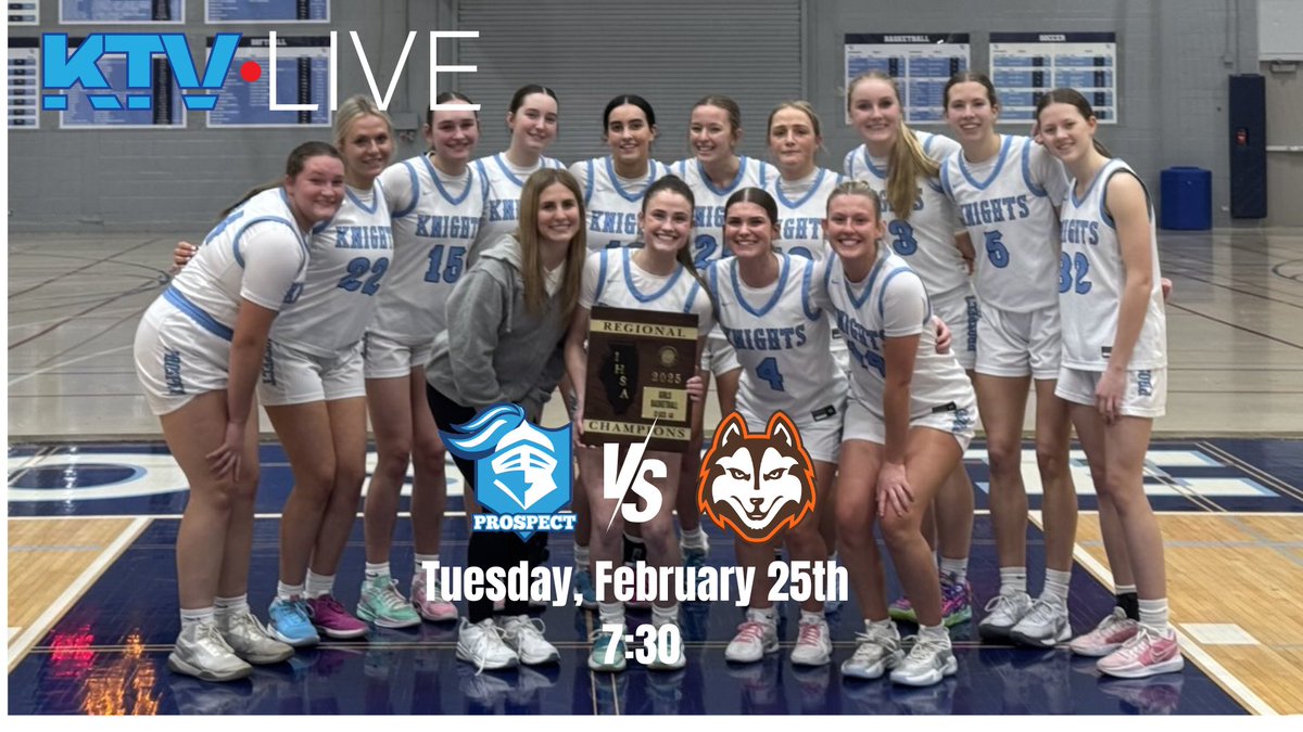 Knight Media (@_knightmedia) on Twitter photo GET HYPE!! Because KnightTV Live is traveling to Barrington for the Sectionals Semi Final Game Against Hersey!! Tune in tomorrow at 7:30pm:
vimeo.com/event/4946126
<a href="/PHSKnightsGBB/">Prospect Girls Basketball</a> <a href="/HerseyGBball/">Hersey Girls Basketball</a> GET HYPE!! Because KnightTV Live is traveling to Barrington for the Sectionals Semi Final Game Against Hersey!! Tune in tomorrow at 7:30pm:
vimeo.com/event/4946126
<a href="/PHSKnightsGBB/">Prospect Girls Basketball</a> <a href="/HerseyGBball/">Hersey Girls Basketball</a>