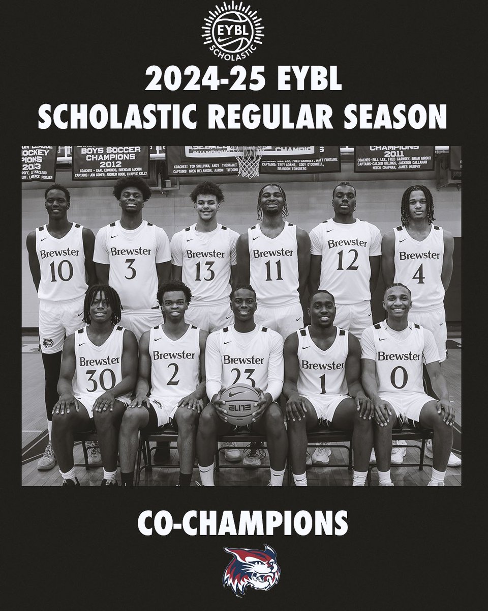 WHAT A SEASON 🙌 Congratulations to your 2024-25 EYBL Scholastic Co-Champions, Brewster Academy, CIA Bella Vista, and Wasatch Academy 🏆”