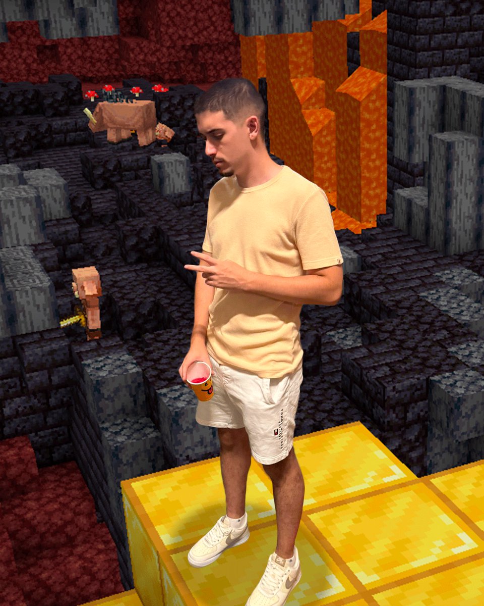 é... tamo no nether