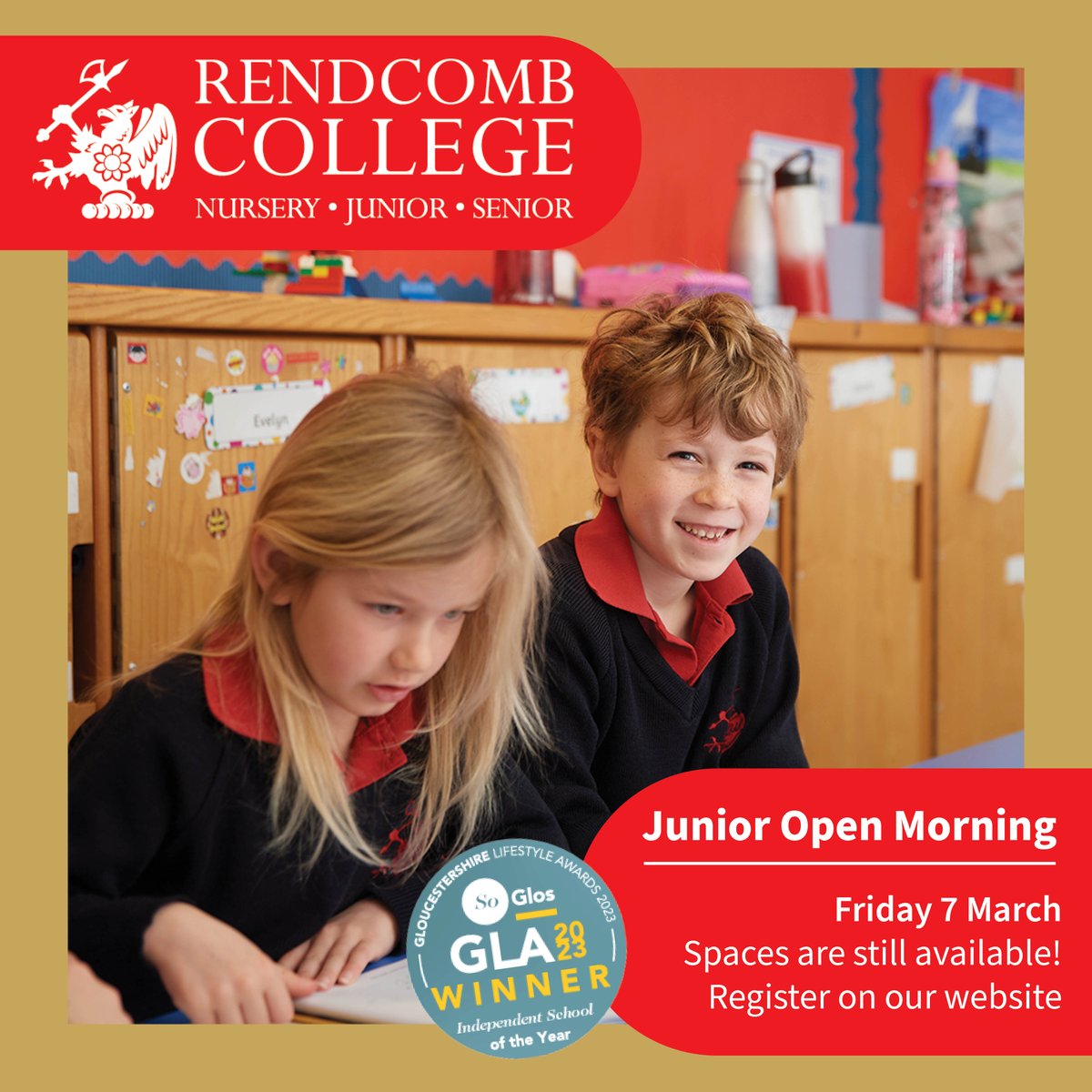 Rendcomb College tweet media