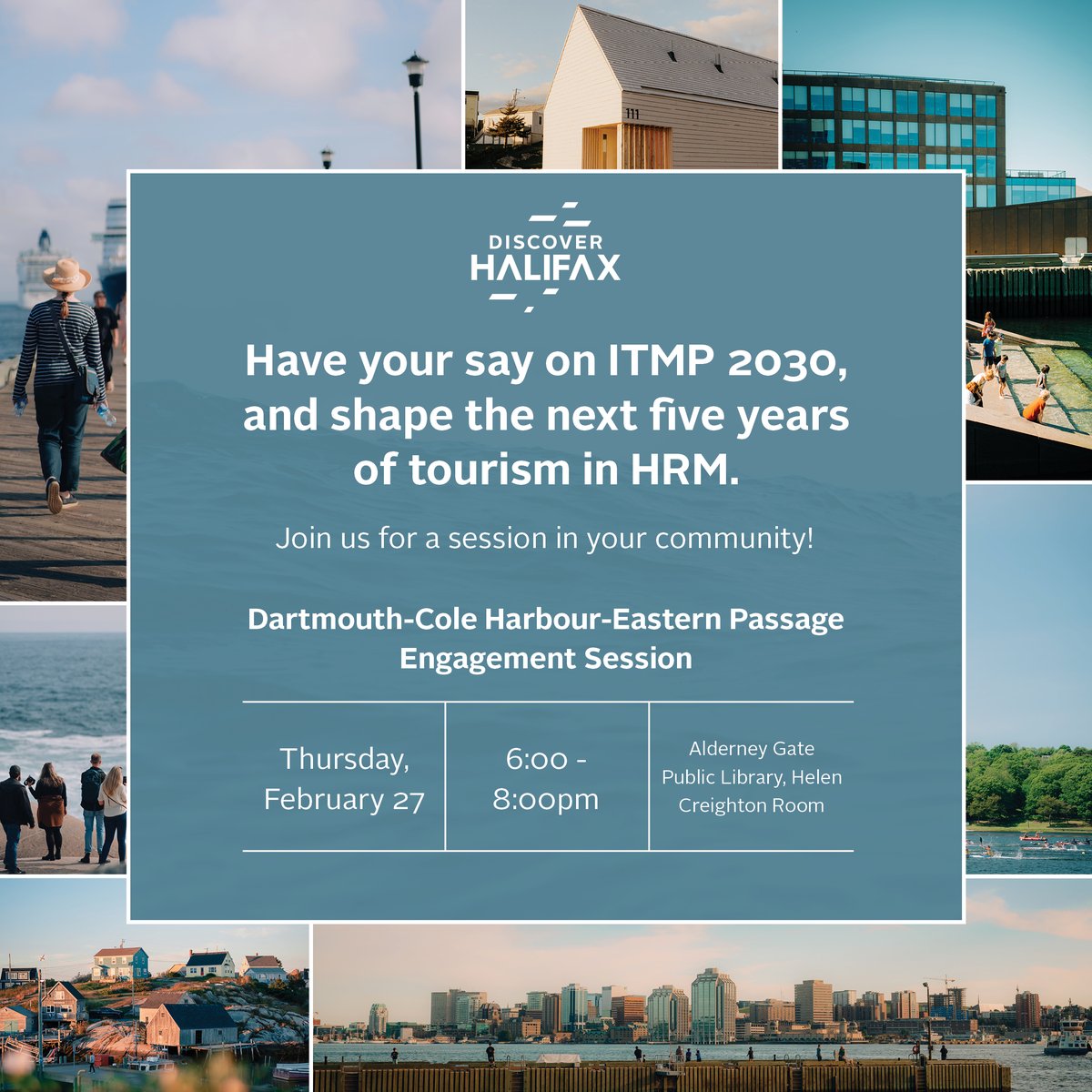 We are kicking off the first of eight community engagement sessions across HRM tonight in Sackville!

Check out the link below to register for a session near you 🔽

speakupland.ca/halifax-itmp