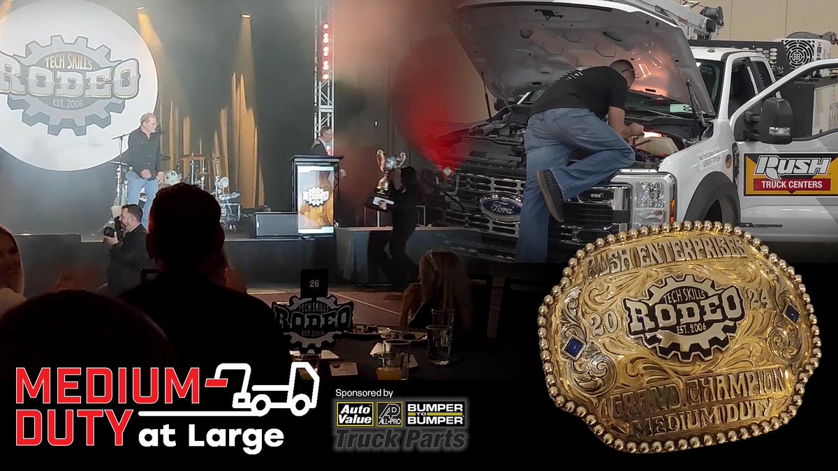 Inside the Rush Tech Skills Rodeo | Medium-Duty at Large

bit.ly/3CZqE8U

The Rush Tech Skills Rodeo only gives 45 minutes to fix a truck—but top techs win more than bragging rights. Watch now for an inside look.

truckservicecenters.com