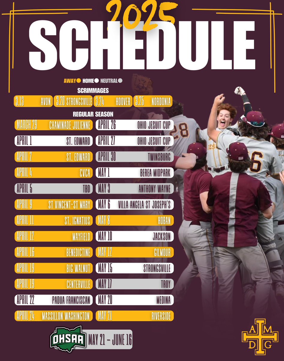 Walsh Jesuit Baseball (@wjhs_baseball) on Twitter photo 
