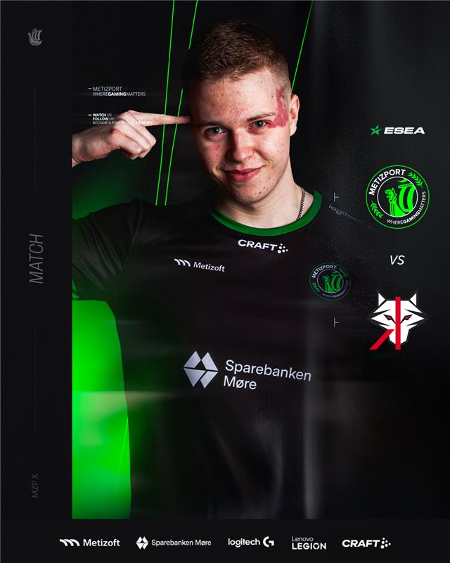 Metizport CS (@metizportcs) on Twitter photo Last 3 ESEA Main matches for Metizport X this week...
Starting off today vs. ex-RedPack 🤠
LIVE NOW! 🎙️ <a href="/FrippeGG/">Lukas 'FrippeGG' Friberg</a> Last 3 ESEA Main matches for Metizport X this week...
Starting off today vs. ex-RedPack 🤠
LIVE NOW! 🎙️ <a href="/FrippeGG/">Lukas 'FrippeGG' Friberg</a>