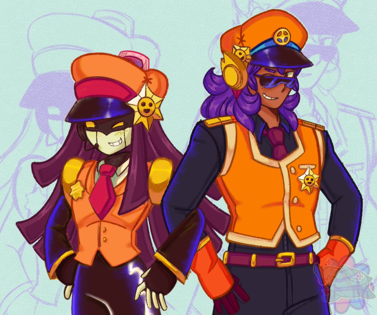 S1llySh4rkk's tweet photo. Amo demasiado el diseño de Ravinn es muy linda así que ya tenía rato que quería dibujarla junto a mi Oc 😖🧡💫

[Ravinn le pertenece a: @MilkyMooie ‼️]
#BrawlStarsOc #Oc #fanart  #fypシ https://t.co/vI1zAtuT0o