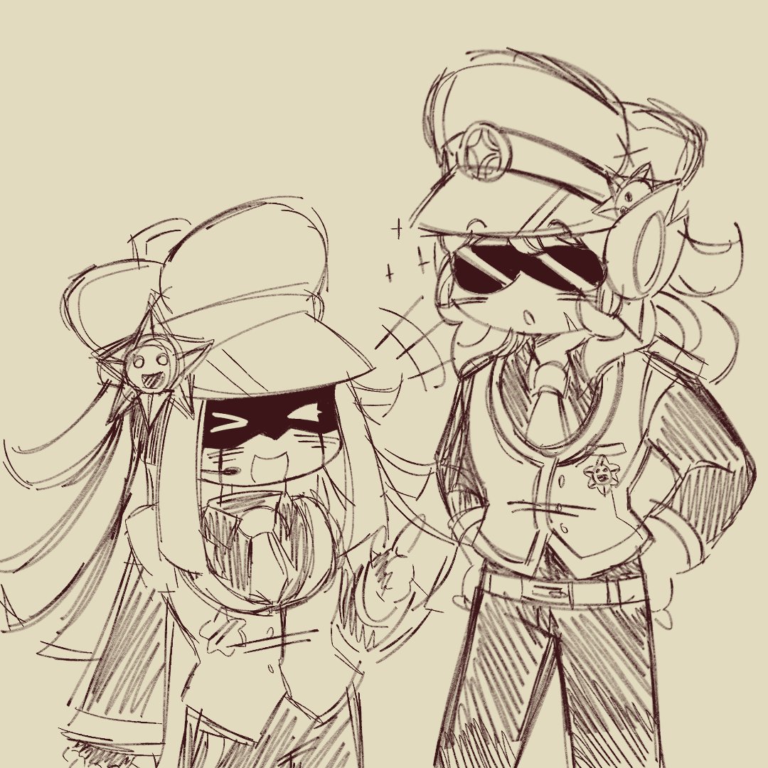 Amo demasiado el diseño de Ravinn es muy linda así que ya tenía rato que quería dibujarla junto a mi Oc 😖🧡💫

[Ravinn le pertenece a: <a href="/MilkyMooie/">Guim🎀🪼| C0MMS CLOSED|</a> ‼️]
#BrawlStarsOc #Oc #fanart  #fypシ