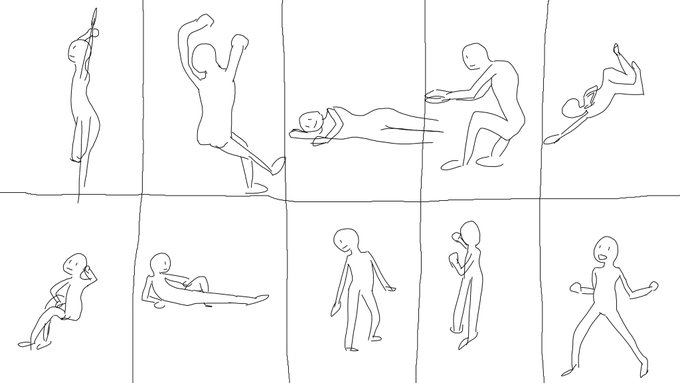 朝錬その266。
やっぱなかなか上手くいかんな。上段真ん中の股間がエロくできた 