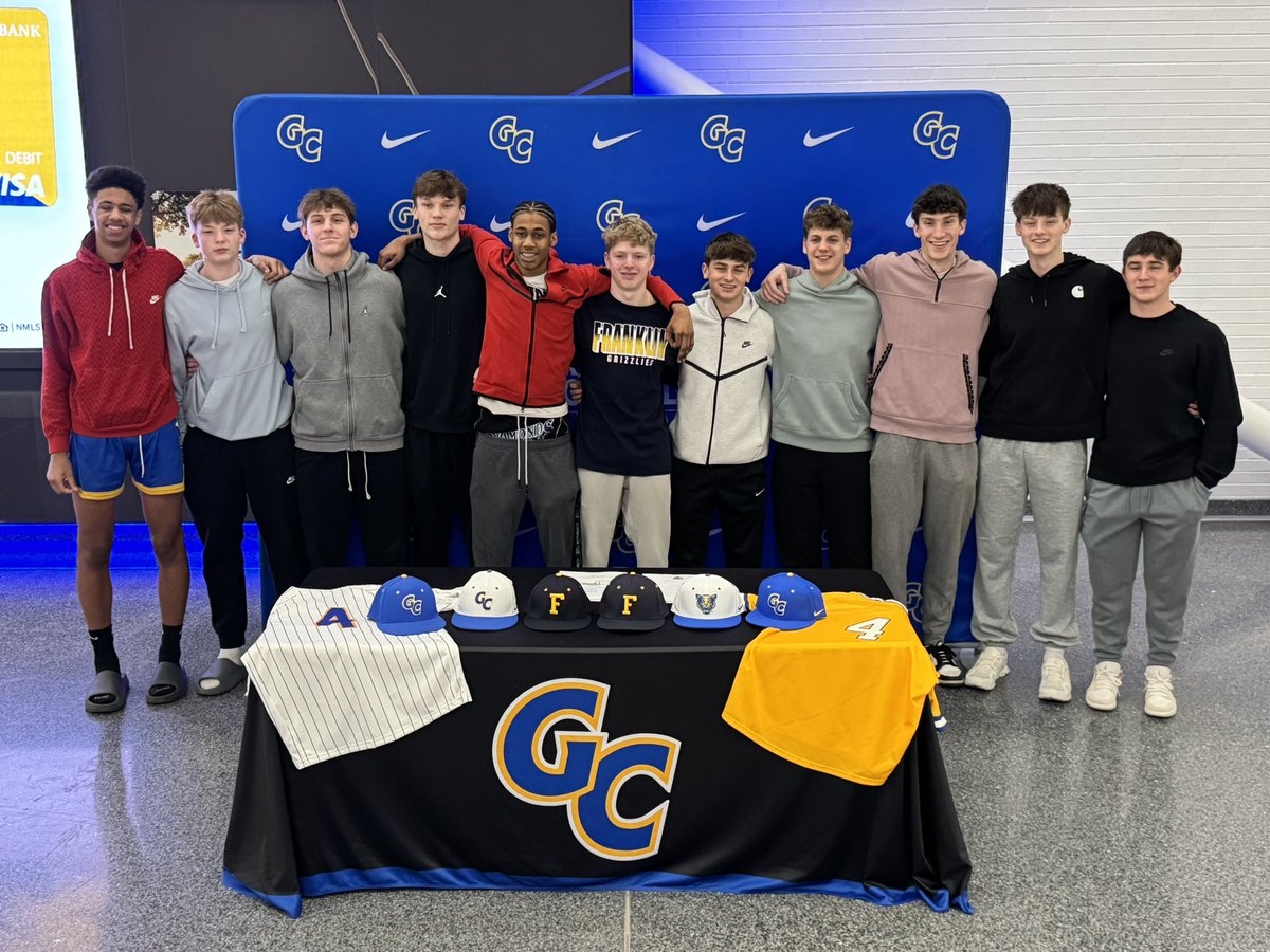 GCHS Cougars (@gccougars) on Twitter photo Congratulations to GCβs Brady Johnson on continuing his baseball career at <a href="/FCGrizBaseball/">Coach Marshall</a> !
<a href="/GCHS_BSB/">Greenfield-Central Cougars Baseball</a> Congratulations to GCβs Brady Johnson on continuing his baseball career at <a href="/FCGrizBaseball/">Coach Marshall</a> !
<a href="/GCHS_BSB/">Greenfield-Central Cougars Baseball</a>