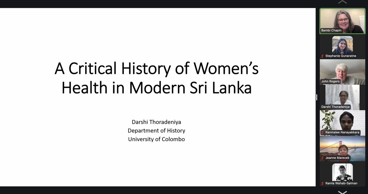 Stephanie Gunaratne (@steph_gunaratne) on Twitter photo an insightful book talk on Darshi Thoradeniya’s book chaired by Bambi Chapin and organised by <a href="/ailscolombo/">American Institute for Sri Lankan Studies</a>. the book details the historical and socio-political forces that have shaped women’s health in Sri Lanka 🇱🇰 an insightful book talk on Darshi Thoradeniya’s book chaired by Bambi Chapin and organised by <a href="/ailscolombo/">American Institute for Sri Lankan Studies</a>. the book details the historical and socio-political forces that have shaped women’s health in Sri Lanka 🇱🇰