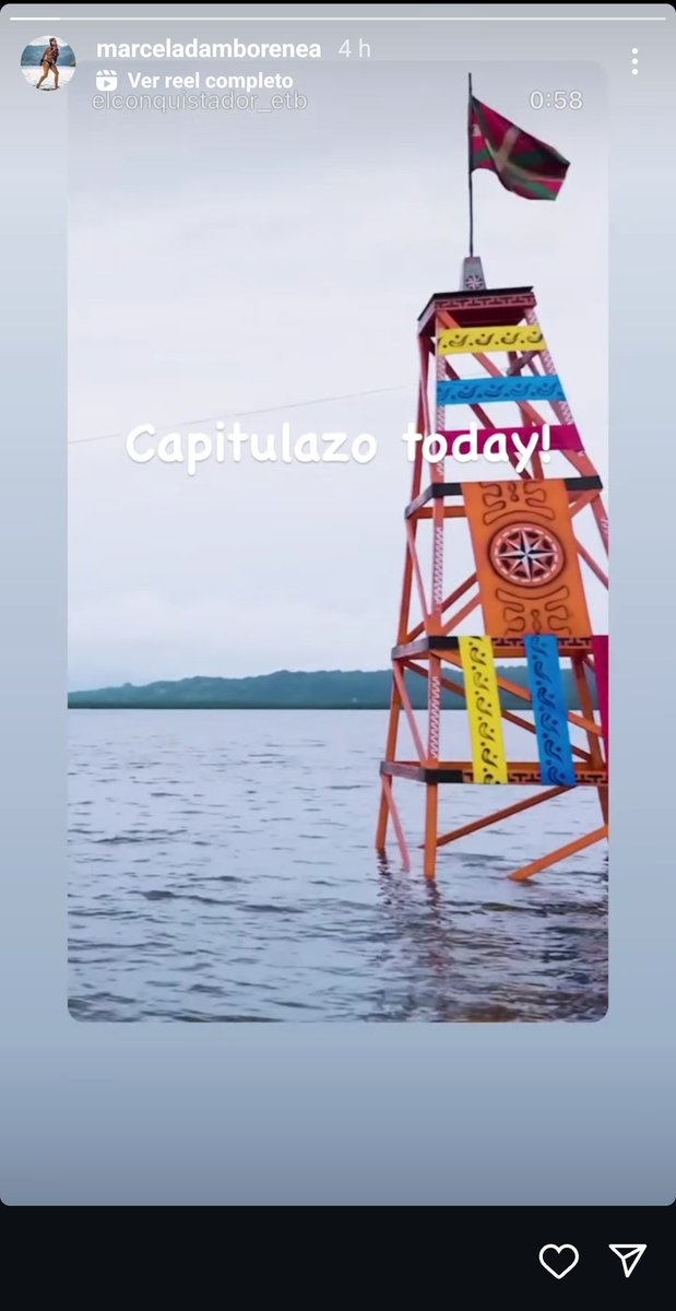 Pequeño spoiler el que se ha marcado Marcela en sus redes diciendo "Capitulazo today". Desde que he visto que iba a duelo sabía que iba a ganar #Conquis6ETB