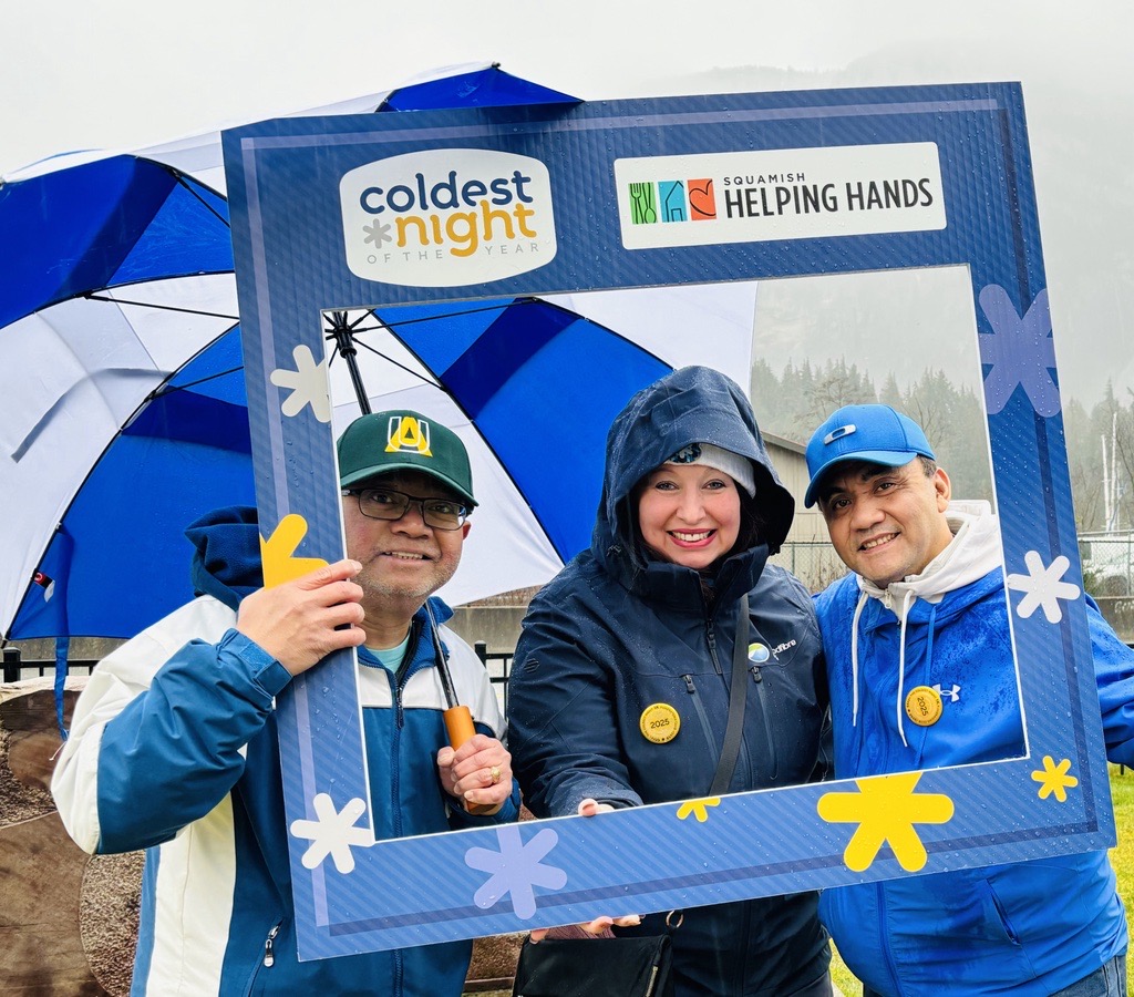 Over the weekend, members of our team took part in this year’s Coldest Night of the Year 5km fundraising walk in Squamish. Our team is proud to support Squamish Helping Hands’ mission to create a safe and healthy community for people experiencing hurt, hunger, and homelessness.