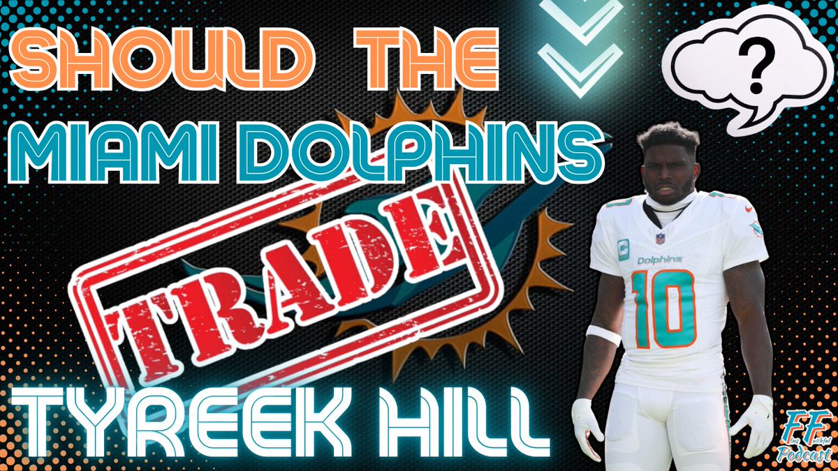 🚨🚨We are Live ! to discuss whether the Miami Dolphins should trade Tyreek Hill, the pros and cons, and what the offense would look like without him, plus more. Come Join us ! #GoFins #NFL #MiamiDolphins 

Watch here :📺youtube.com/live/s_kpCkTrl…