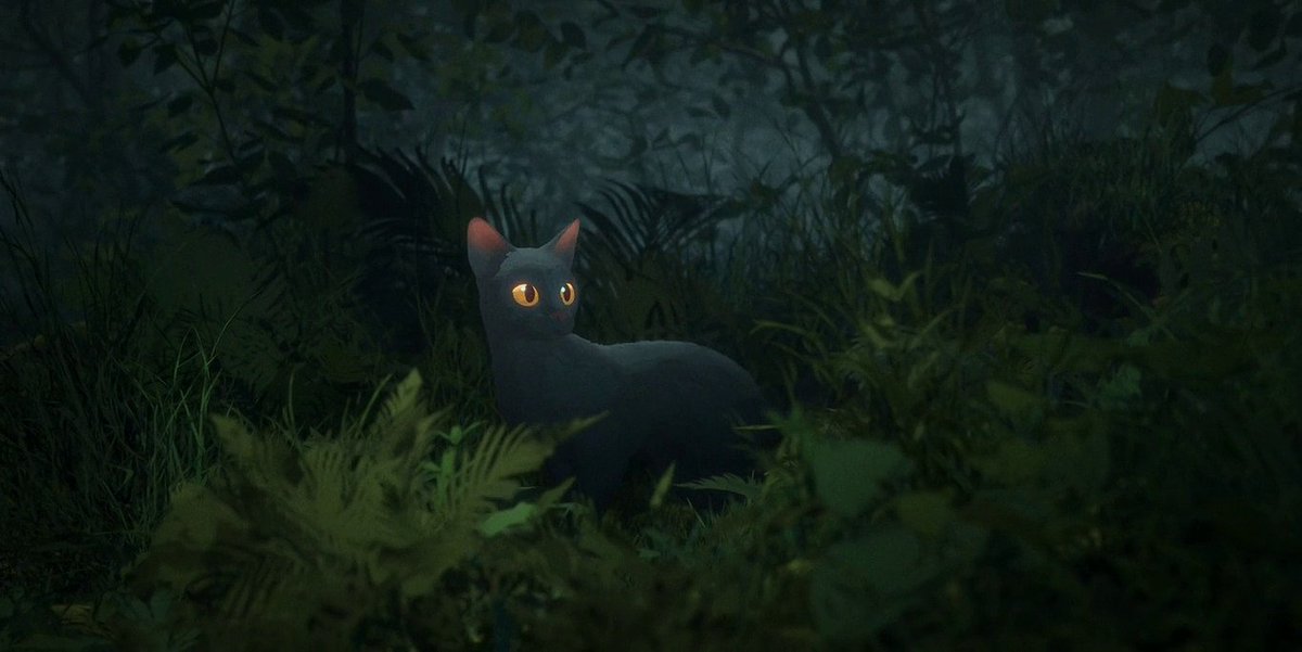 screenscaps's tweet image. flow (2024) dir. gints zilbalodis