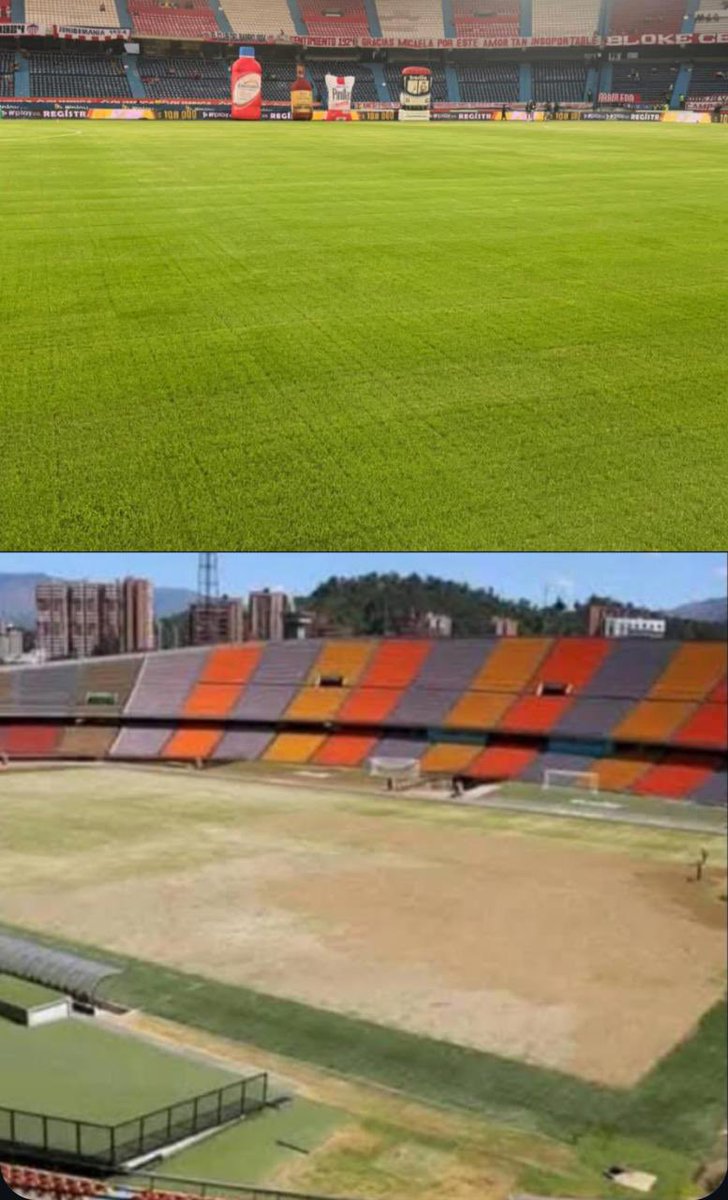 Martin 'Torito' Arzuaga (@arzuagatoro24) on Twitter photo INSOLITO, como no va ser el <a href="/MetropolitanoRM/">Estadio Metropolitano</a> la Casa de la <a href="/FCFSeleccionCol/">Selección Colombia</a> si es el mejor gramado que puede tener un estadio de Colombia. En uno estuvo <a href="/shakira/">Shakira</a> 2 noches y quedo intacto, en el Atanasio solo mando un saludo y miren como quedo.!!! INSOLITO, como no va ser el <a href="/MetropolitanoRM/">Estadio Metropolitano</a> la Casa de la <a href="/FCFSeleccionCol/">Selección Colombia</a> si es el mejor gramado que puede tener un estadio de Colombia. En uno estuvo <a href="/shakira/">Shakira</a> 2 noches y quedo intacto, en el Atanasio solo mando un saludo y miren como quedo.!!!