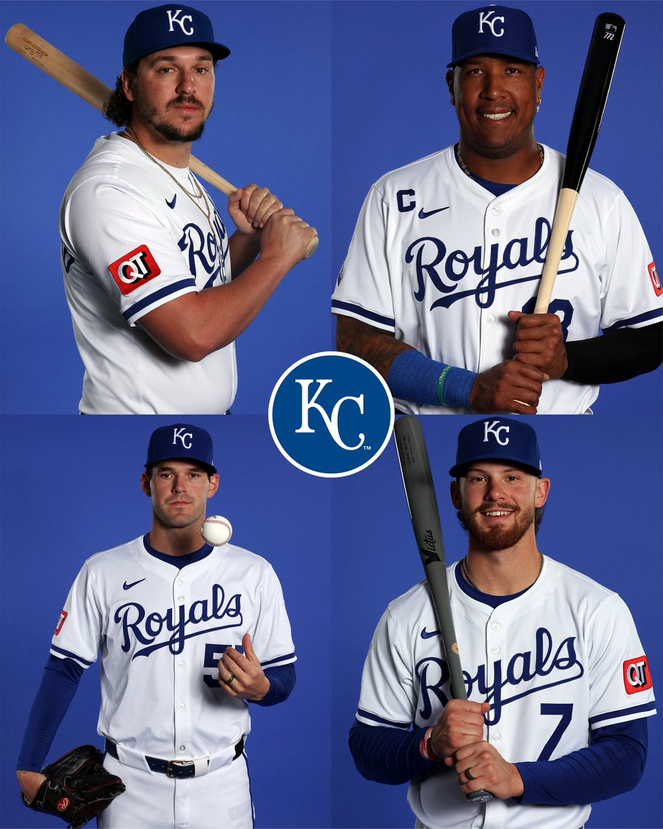 MLB (@mlb) on Twitter photo The <a href="/Royals/">Kansas City Royals</a> are ready to go 💪
🔷 Vinnie Pasquantino
🔷 Salvador Perez
🔷 Cole Ragans
🔷 Bobby Witt Jr. The <a href="/Royals/">Kansas City Royals</a> are ready to go 💪
🔷 Vinnie Pasquantino
🔷 Salvador Perez
🔷 Cole Ragans
🔷 Bobby Witt Jr.