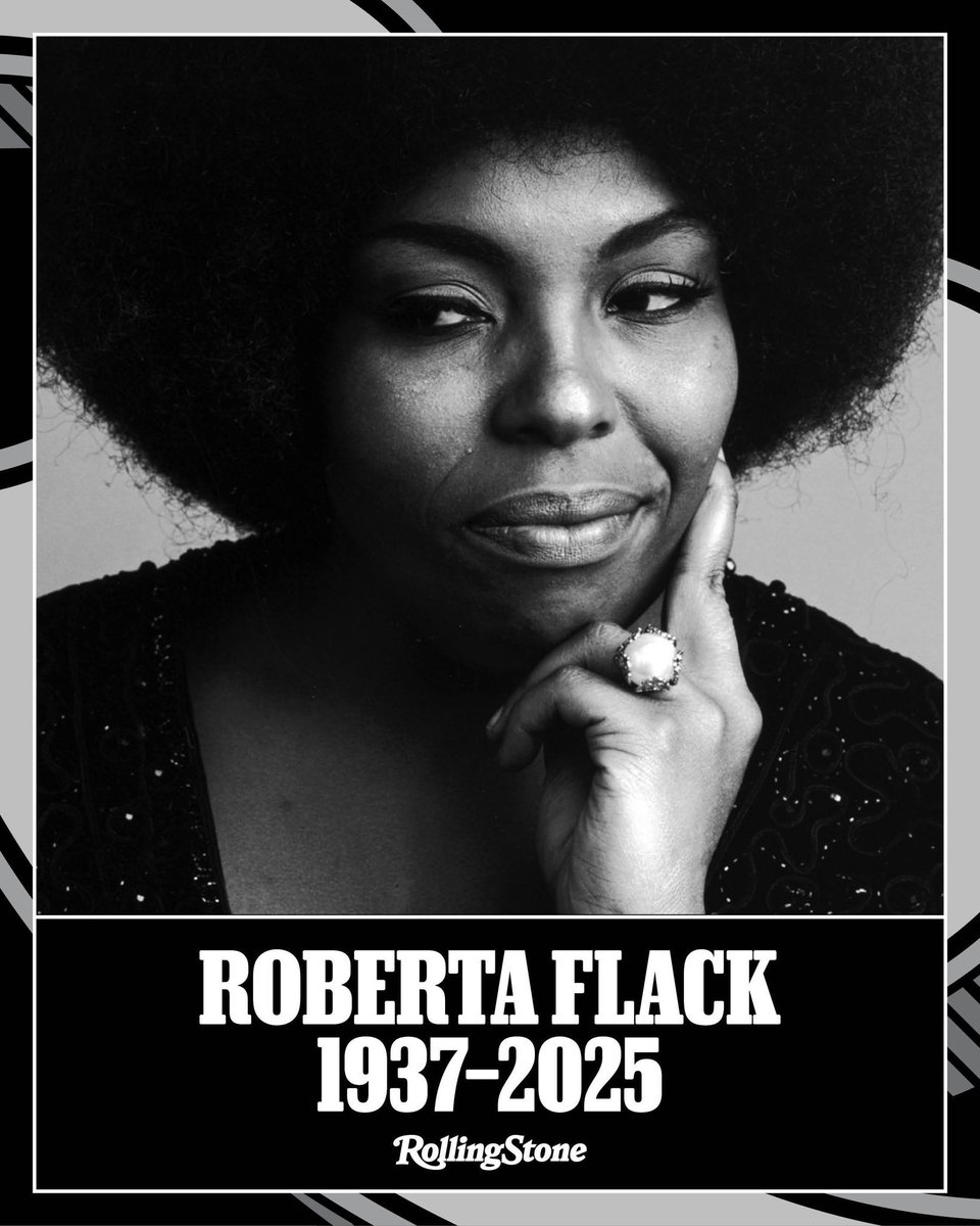 SimonMusic's tweet photo. Rest in power Roberta Flack. https://t.co/YJrbGo5QJQ