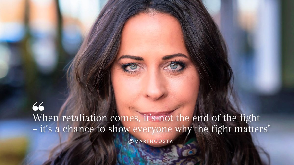 marencosta's tweet image. &quot;When retaliation comes, it&apos;s not the end of the fight – it&apos;s a chance to show everyone why the fight matters.&quot; 💪 Never give up on what you believe in. Keep fighting the good fight! #Resilience #NeverGiveUp #FightForWhatMatters #Inspiration #MarenCosta