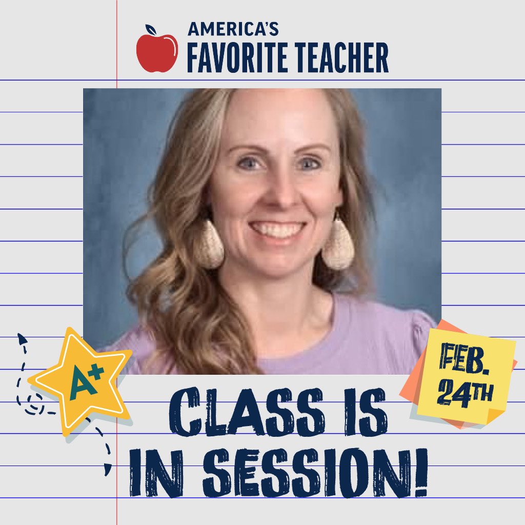 Here for the adventure! Would love your vote and support! 🤍
americasfavteacher.org/2025/angela-ho…