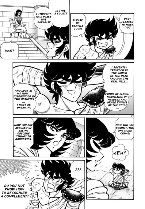 The pegasus not only raises his fist against the gods since mythological times but also seduces them with his charms hahaha

Xi Xing I love you 😅😍🐎🪽 #SaintSeiya #聖闘士星矢 