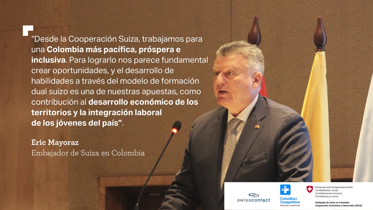 En Colombia, según el <a href="/DANE_Colombia/">DANE Colombia</a>, la tasa de desempleo juvenil se situó en 15,6 %, en el último trimestre del 2024. En este panorama, queremos contarte cómo hemos trabajado para construir una Colombia Más Competitiva a través de la educación dual.👇