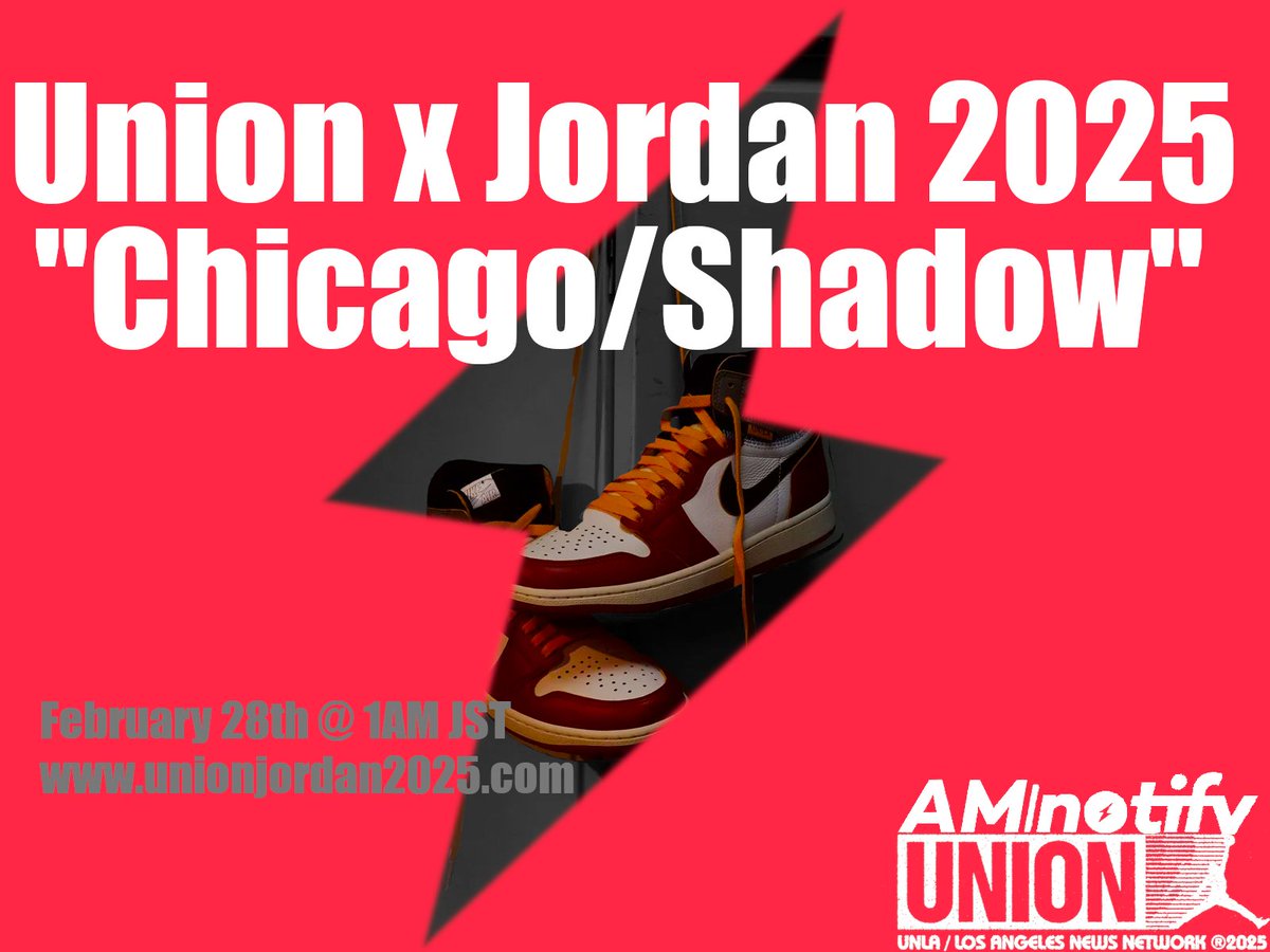 UNION X AIR JORDAN 1 RETRO HIGH OG

もうすぐ発売されるユニオンジョーダン👟

海外のサイトで参戦するなら現地スタッフのいるAMNotifyJAPANで情報を確認しよう💯

botの使い方やサイトごとの注意事項なども随時公開中✨

リリース前のリストックに参加するにはこちら👇
dashboard.japan.amnotify.com/checkout/plan_…