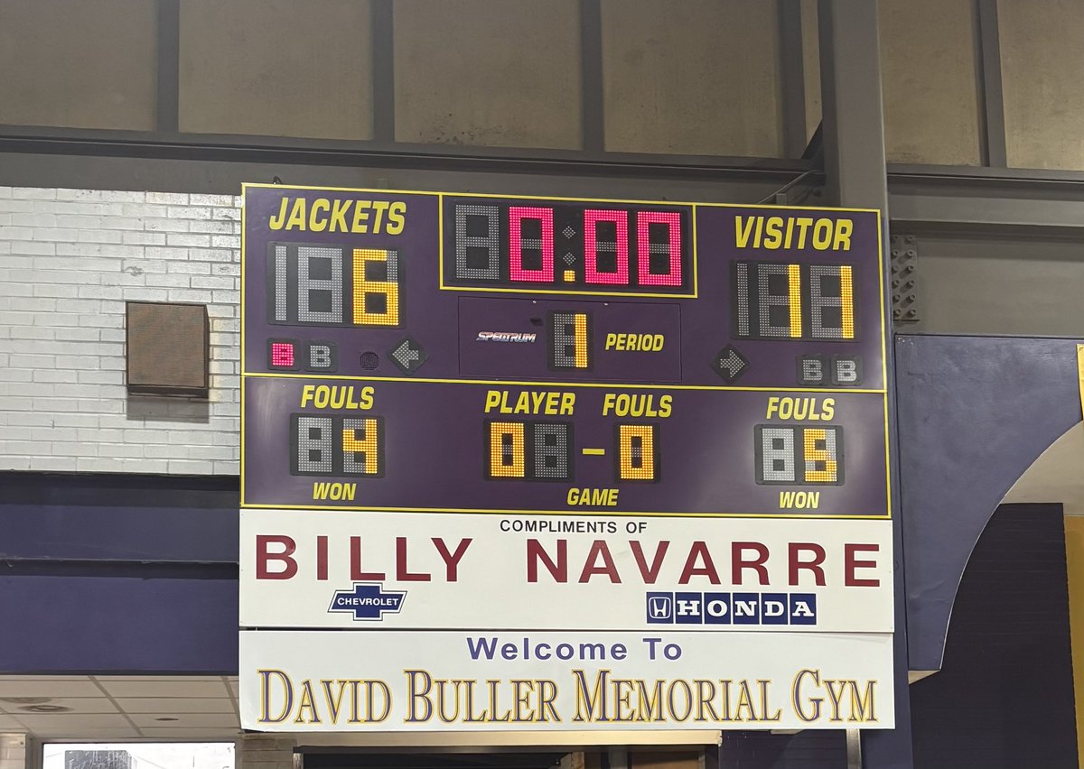 End of the 1st quarter, Lady Panthers in the lead