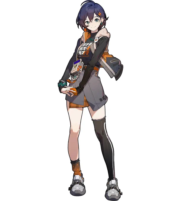 ゼンゼロはやってないんですけど、このキャラ、ビジュアルが好き 