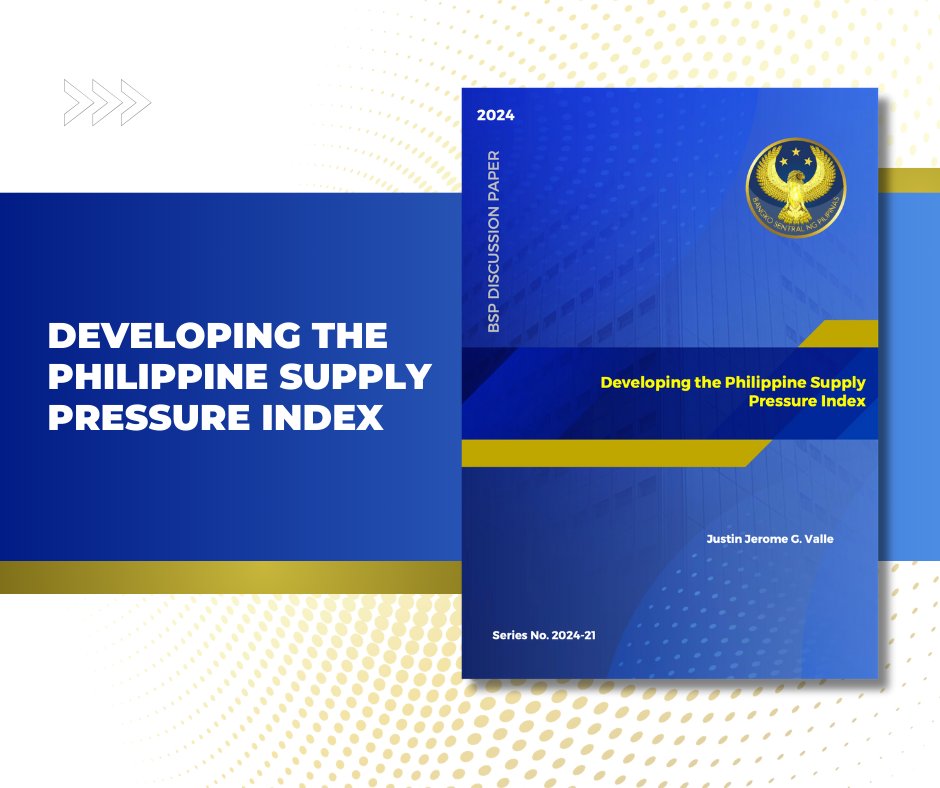 BangkoSentral's tweet image. #BSPDiscussionPaper on Developing the Philippine Supply Pressure Index is now available for download.

Get your copy here: bsp.gov.ph/Sites/research…

#BSP #BRAc #Research