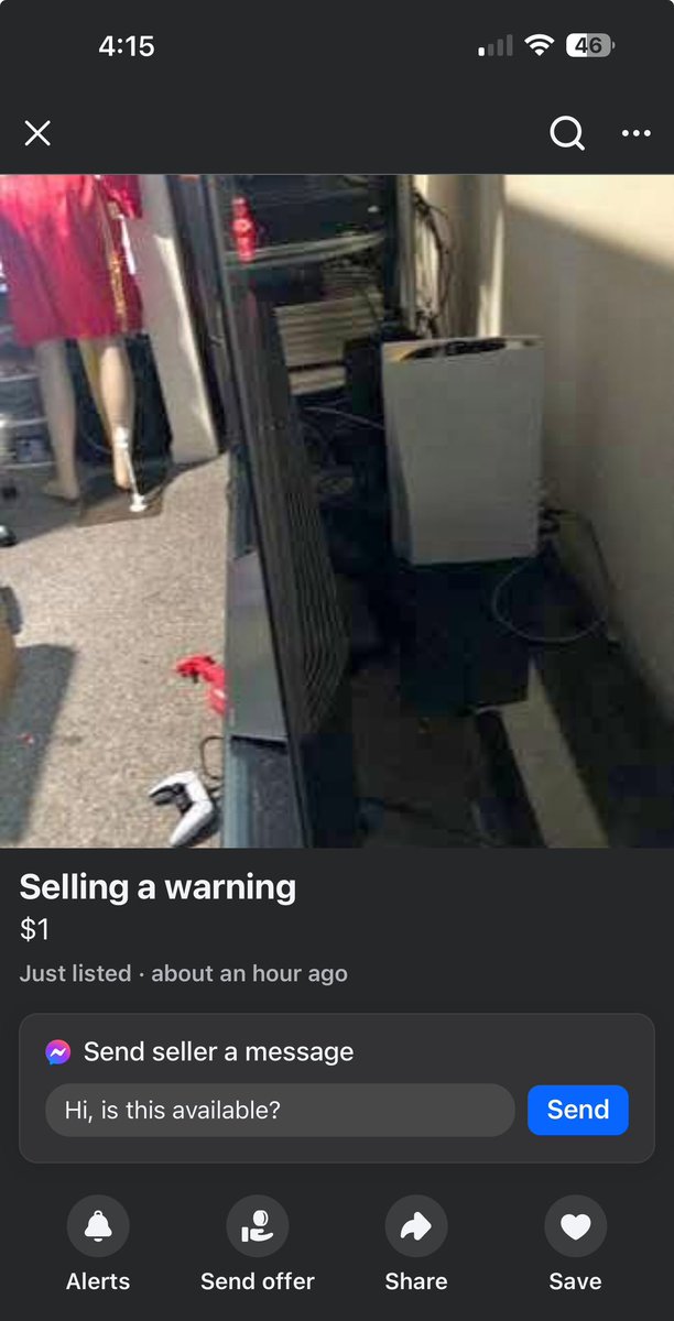 a little too late man