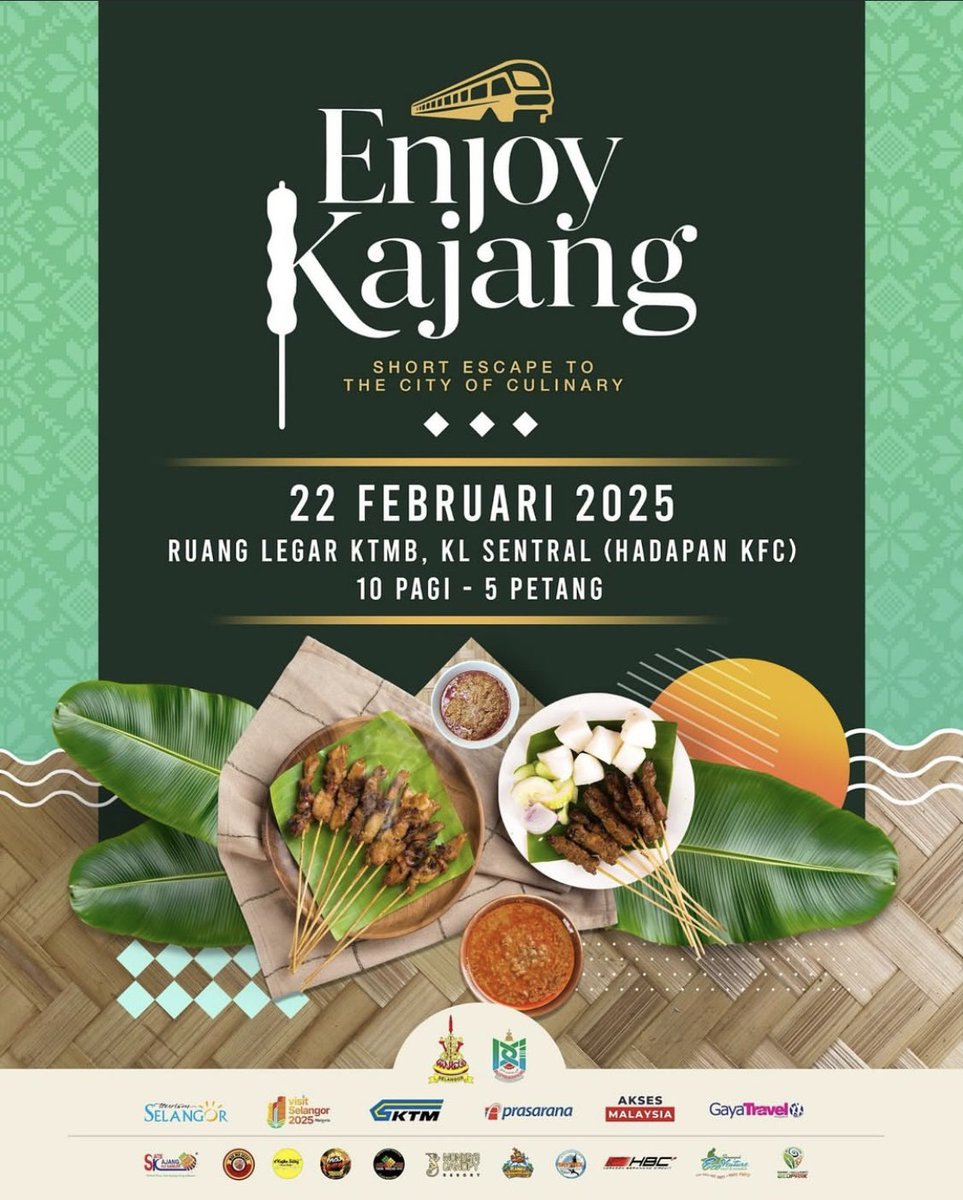 What makes Kajang City of Culinary for Selangor? Seriously i am curious. We only have Sate Kajang. That one pun dying okay
