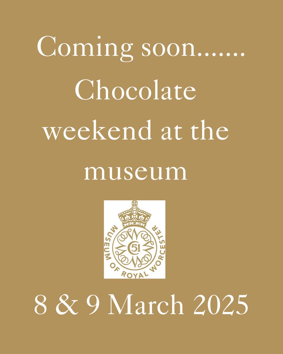 Hello #WorcestershireHour can we interest you in chocolate weekend at the museum?

#WorcestershireFoodies #chocolatelovers