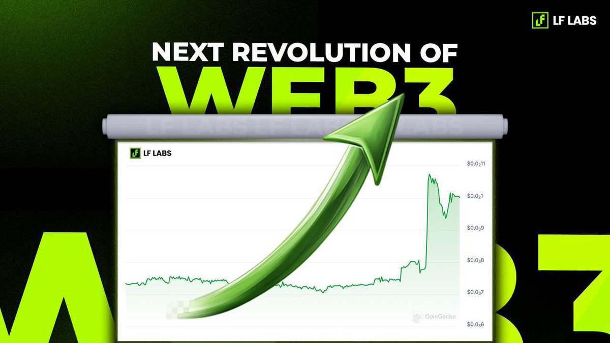 THE NEXT REVOLUTION OF WEB3 💝

LF Labs, making waves with massive growth! 
And this is just the beginning! 

Are you ready to ride the wave? 
Then stay ahead with us! 

For more informarion about us, just visit: LfLabs.fund