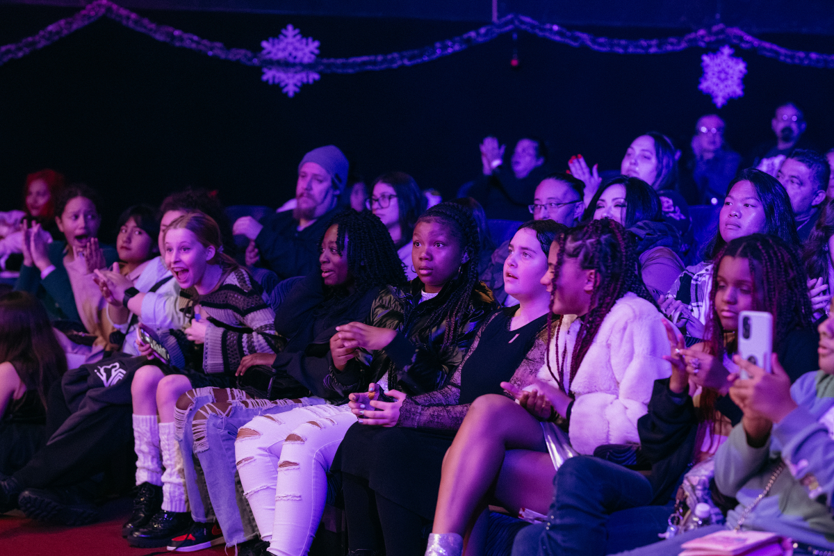 CieraPayton's tweet image. The best part of building @themdfoundation? Watching these faces light up as they walk the red carpet and see their work on the big screen. It’s a blessing to create something that celebrates creativity. Our motto is: Aspire to Inspire. 💫 #TheMDFoundation #CreativeYouth