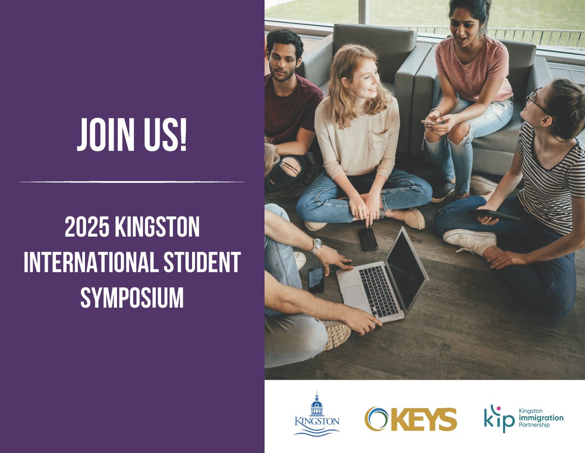 QueensUGlobal's tweet photo. 💡 Upcoming opportunity for current and former international students - the 2025 Kingston International Student Symposium! #Queensu #YGK 

⏰ March 5, 2025 (8:30 AM - 3:30 PM)

📍 Portsmouth Olympic Harbour, Kingston

RSVP by Feb 28: https://t.co/NtXk7sOIfU https://t.co/GFZrHPqkpI